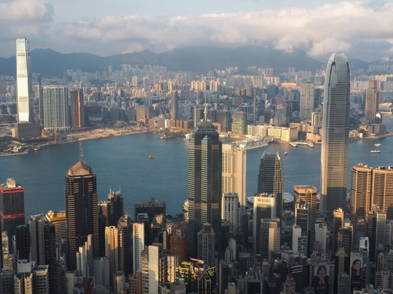 Vista de Hong Kong