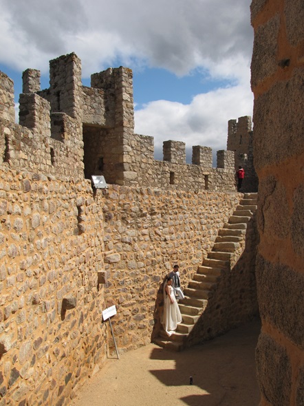 Novios en el castillo