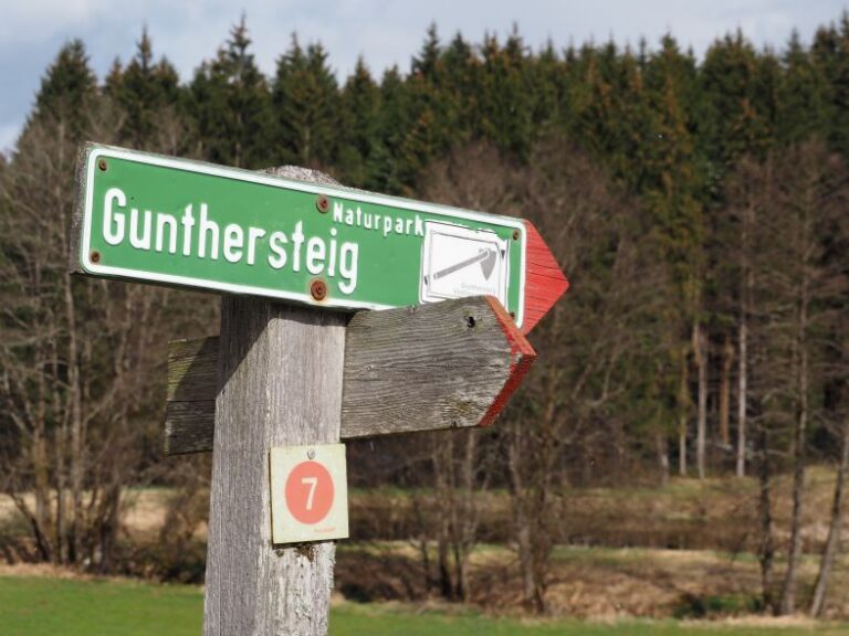 Señalización del Gunthersteig
