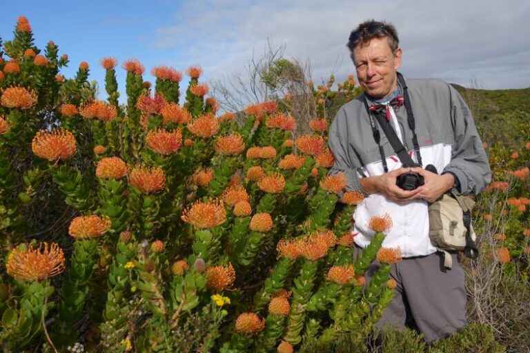 Blogger Andreas in Grootbos