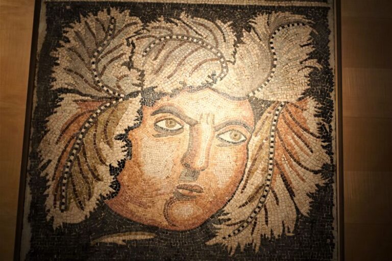Mosaico Dios Baco